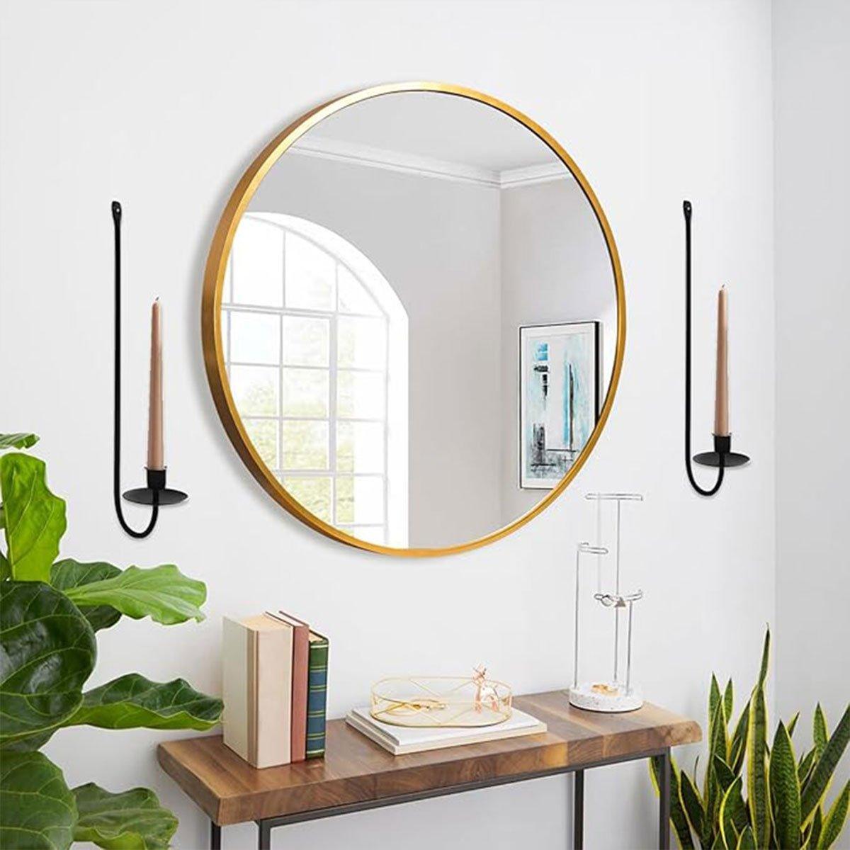 2 Pcs Wall Mounted Iron Holders for Candles – Product View 8