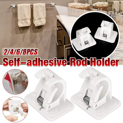 Rod Bracket Holders in 2 4 6 or 8 Piece Sets – Product View 2