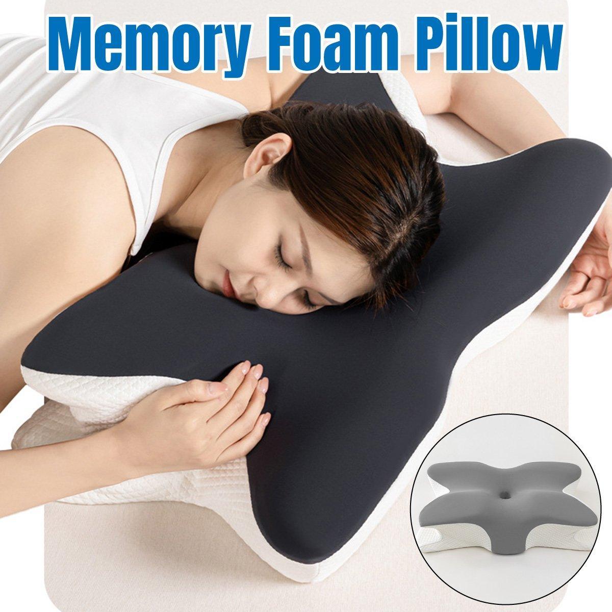 Butterfly Memory Foam Pillow in 2 Colours – Product View 16