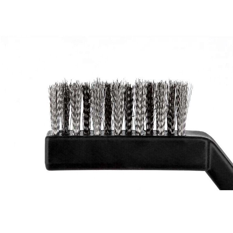 6 PCS Small Wire Durable Brush Set Steel Cleaning Brushes Brass Metal Tools AU