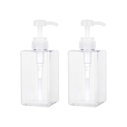2 Pcs 450ml Pump Bottles for Guest Bathrooms