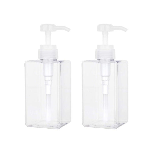 2 Pcs 450ml Pump Bottles for Guest Bathrooms