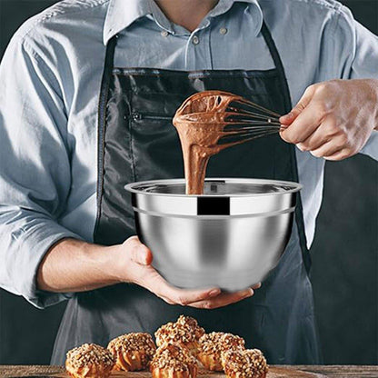 5 Pcs Stainless Steel Mixing Bowl Set for Kitchens – Product View 8