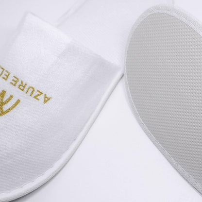 30 Pairs Disposable Hotel Guest Slippers
