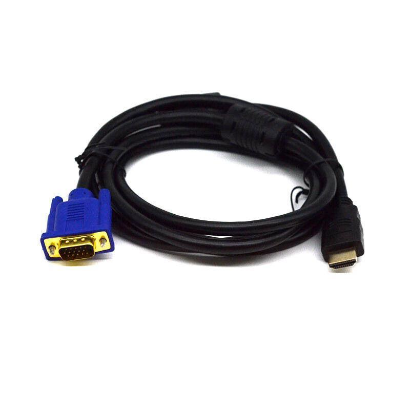HDMI to VGA Adapter Cable with Audio Output – Product View 5