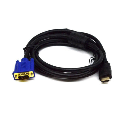HDMI to VGA Adapter Cable with Audio Output – Product View 5