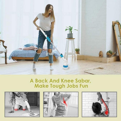 Electric Spin Scrubber with 3 Brush Heads – Product View 7