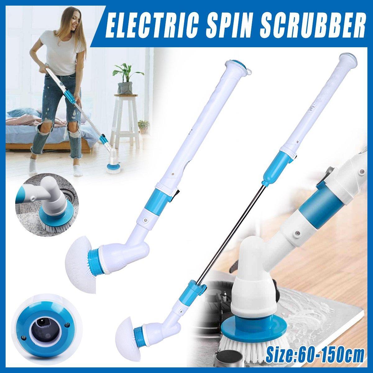 Electric Spin Scrubber with 3 Brush Heads – Product View 2