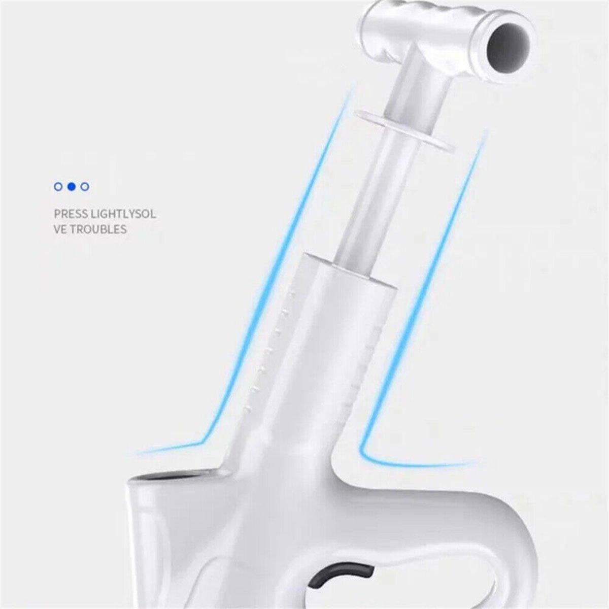 Pneumatic Drain Unblocker for Hotel Bathrooms