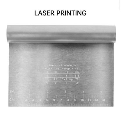 Stainless Steel Dough Cutter in 4 Length Options – Product View 6