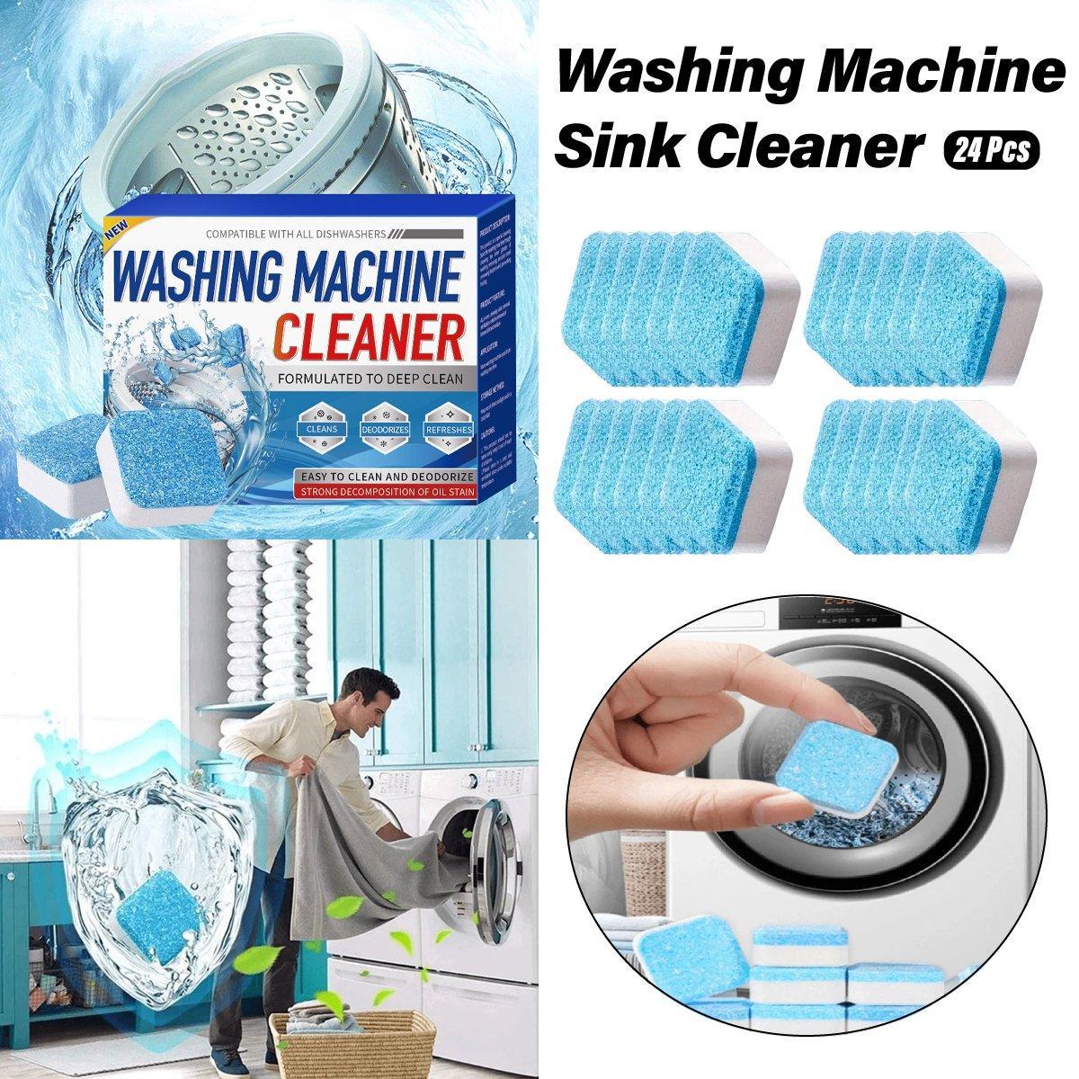 24 Pcs Washing Machine Cleaner Tablets for Laundry – Product View 2