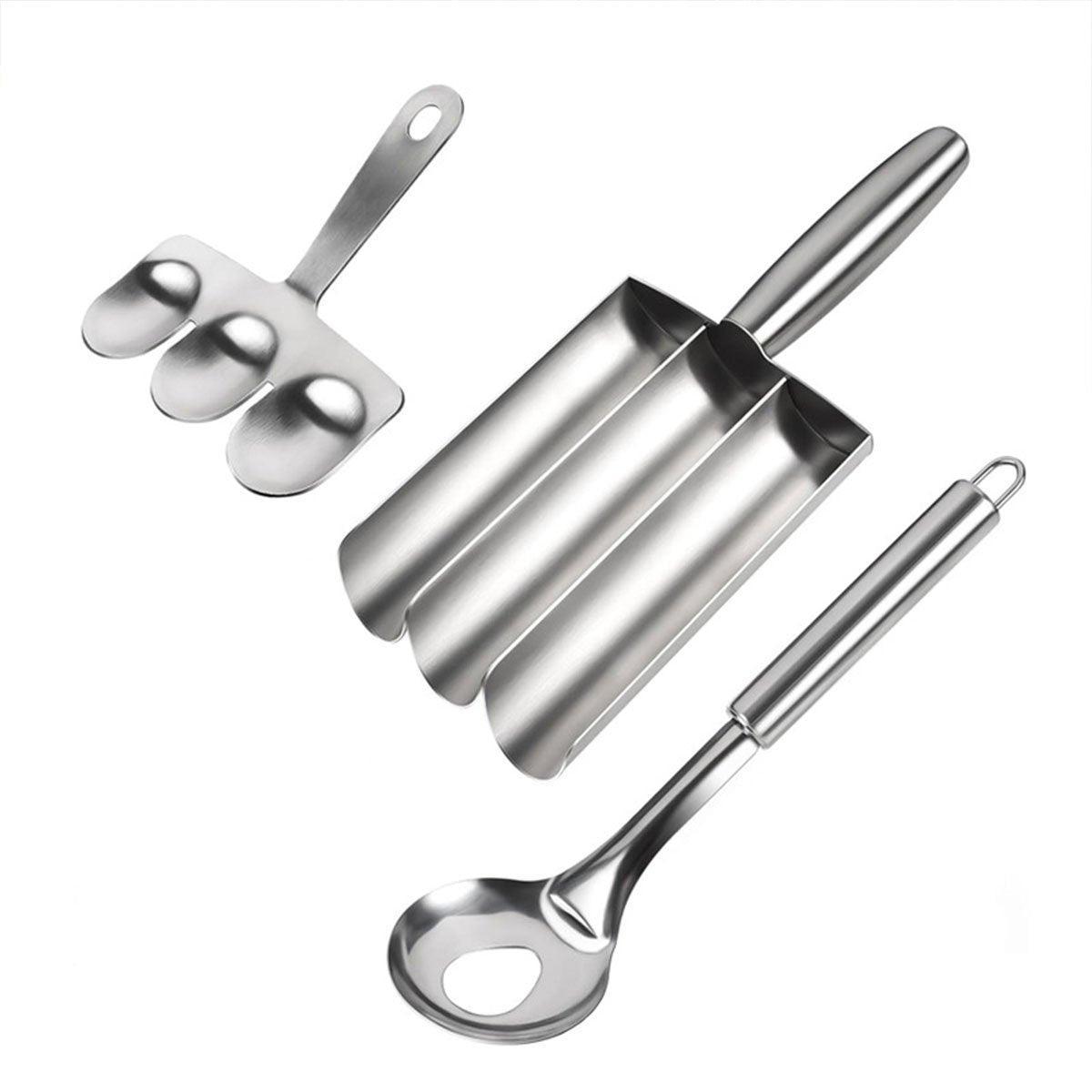 3 Pcs Stainless Steel Meatball Maker Set