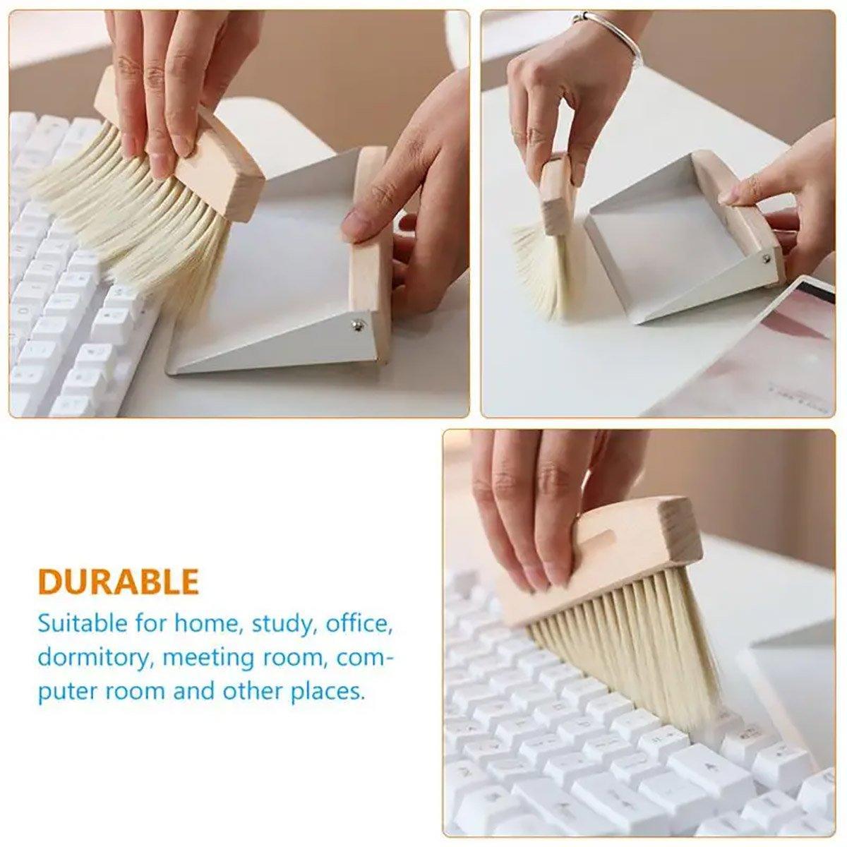 Mini Brush and Dustpan Set for Small Surfaces – Product View 7