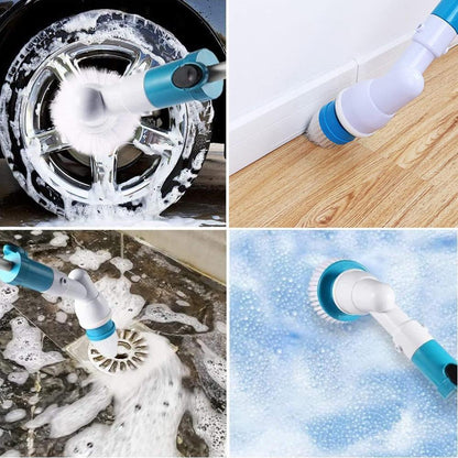 Electric Spin Scrubber with 3 Brush Heads – Product View 9