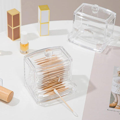 5 Pcs Acrylic Cotton Swab Storage Containers – Product View 10