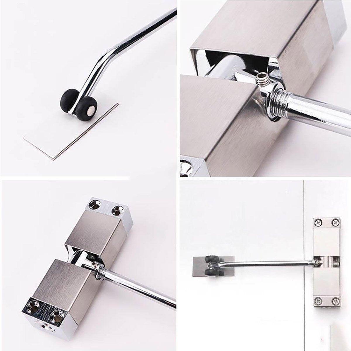 Adjustable Automatic Door Closer with Silent – Product View 8