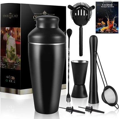 8 Pcs Cocktail Shaker Set with 700ml Shaker – Product View 7