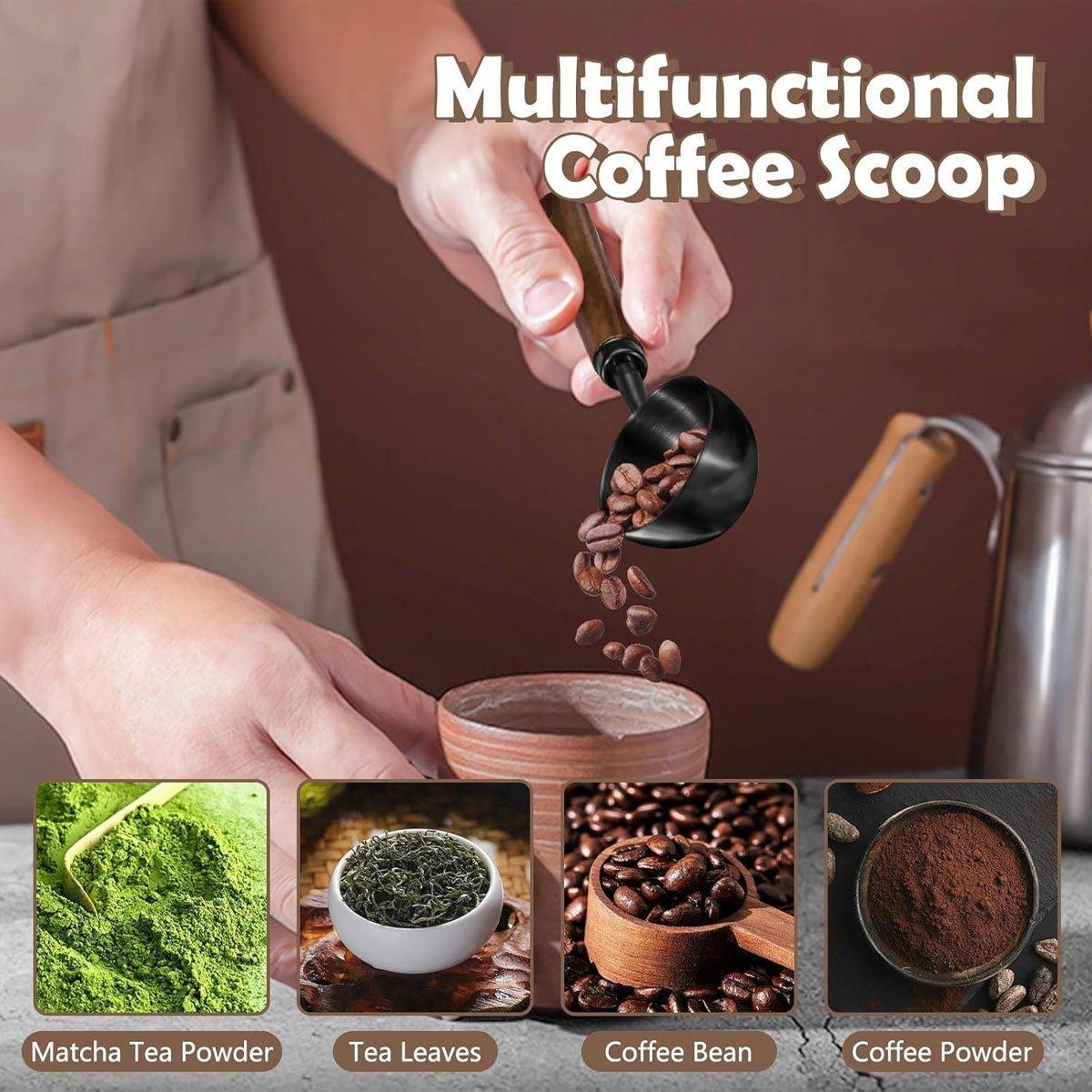 2 Pcs Measuring Spoons with Walnut Handles – Product View 5
