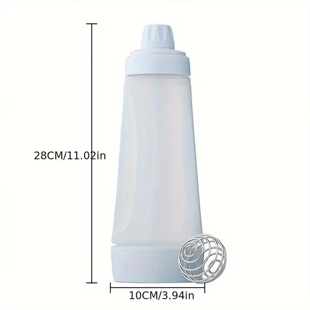 1000ml Batter Mixing Bottle with Mixing Ball – Product View 3