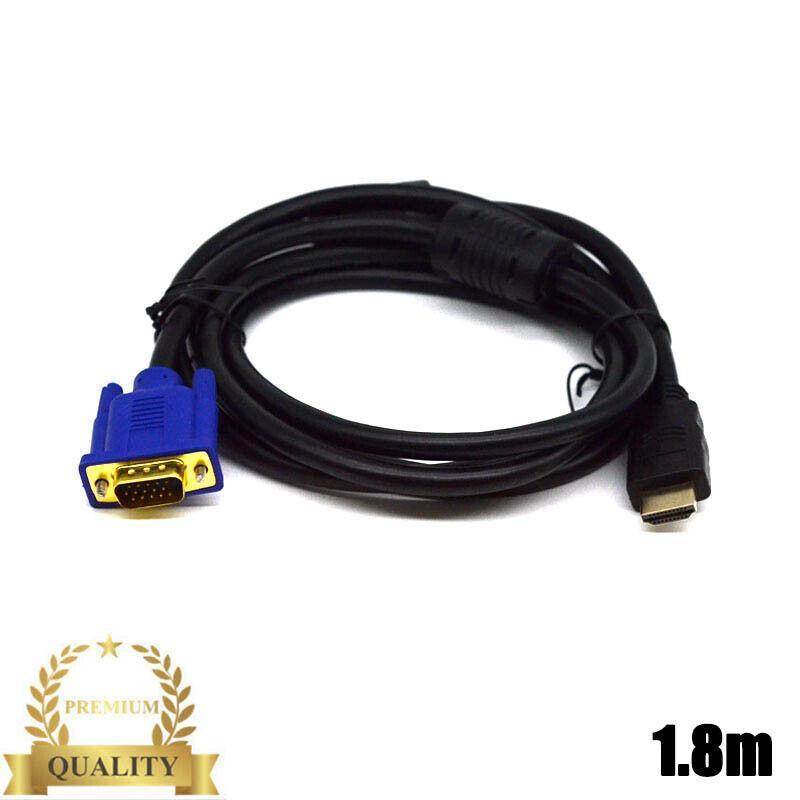 HDMI to VGA Adapter Cable with Audio Output – Product View 12