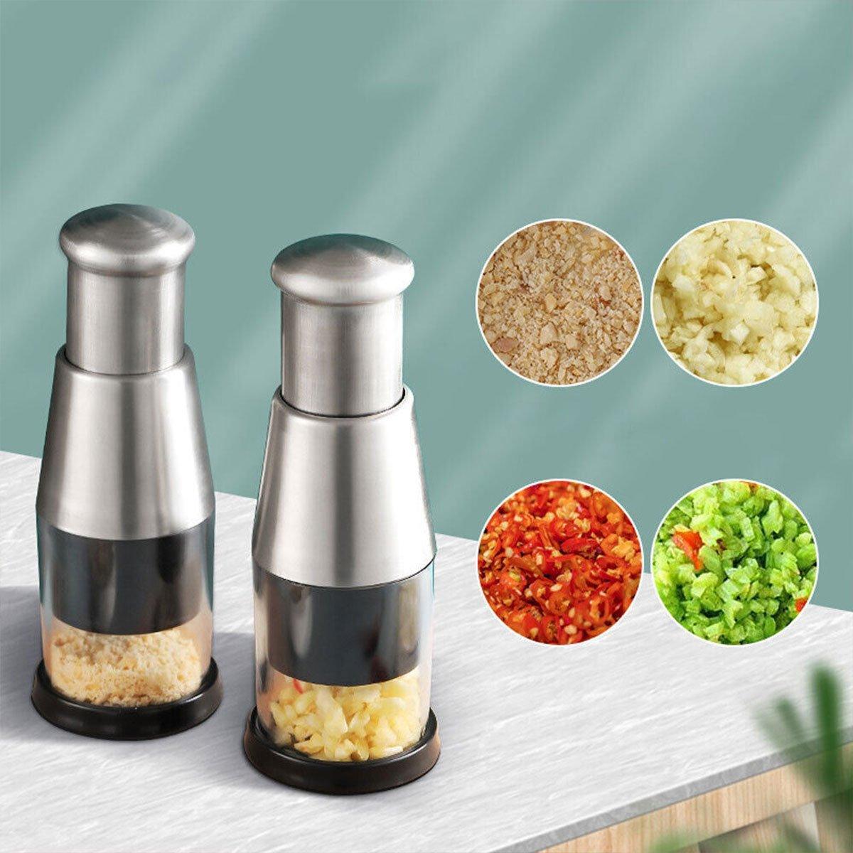 Stainless Steel Garlic Press for Kitchen Prep – Product View 14