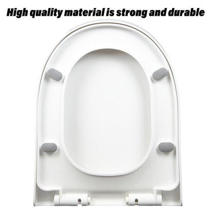 U Shaped Soft Close Toilet Seat with Universal Fit – Product View 5
