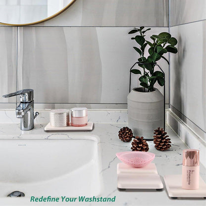 4 Pcs Diatomite Trays for Bathroom Counters – Product View 8