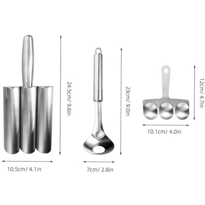 3 Pcs Stainless Steel Meatball Maker Set – Product View 3