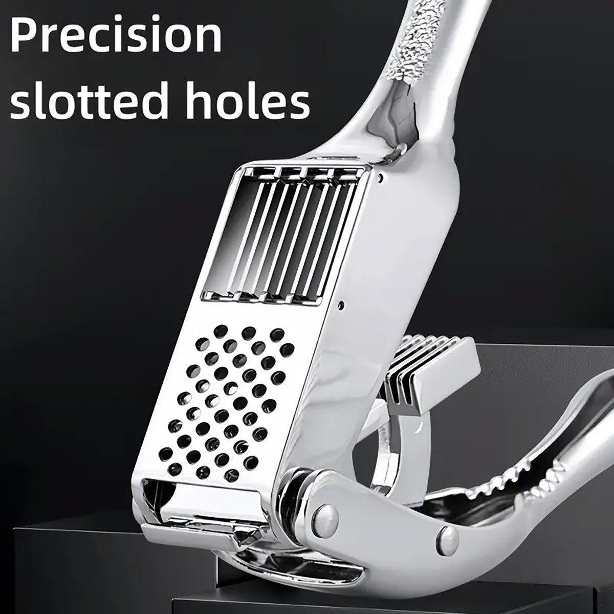 Aluminium Alloy Garlic Press with Dual Function – Product View 7
