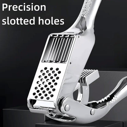 Aluminium Alloy Garlic Press with Dual Function – Product View 7