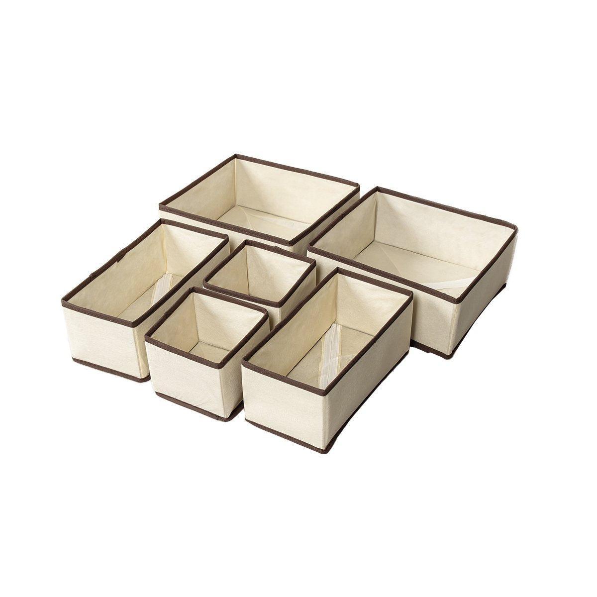 6 Pcs Foldable Fabric Storage Boxes for Garments – Product View 16