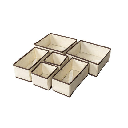 6 Pcs Foldable Fabric Storage Boxes for Garments – Product View 16