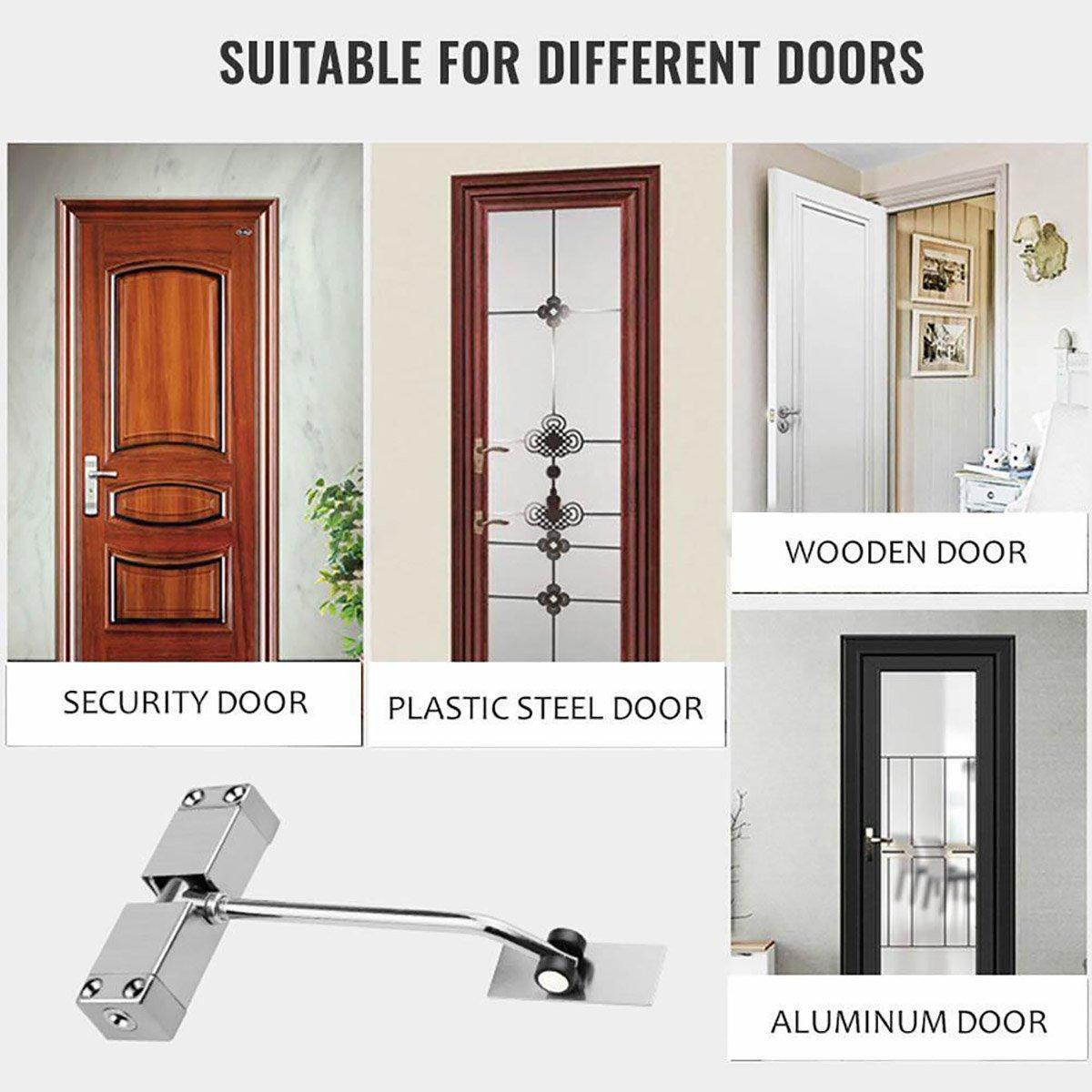 Adjustable Automatic Door Closer with Silent – Product View 5
