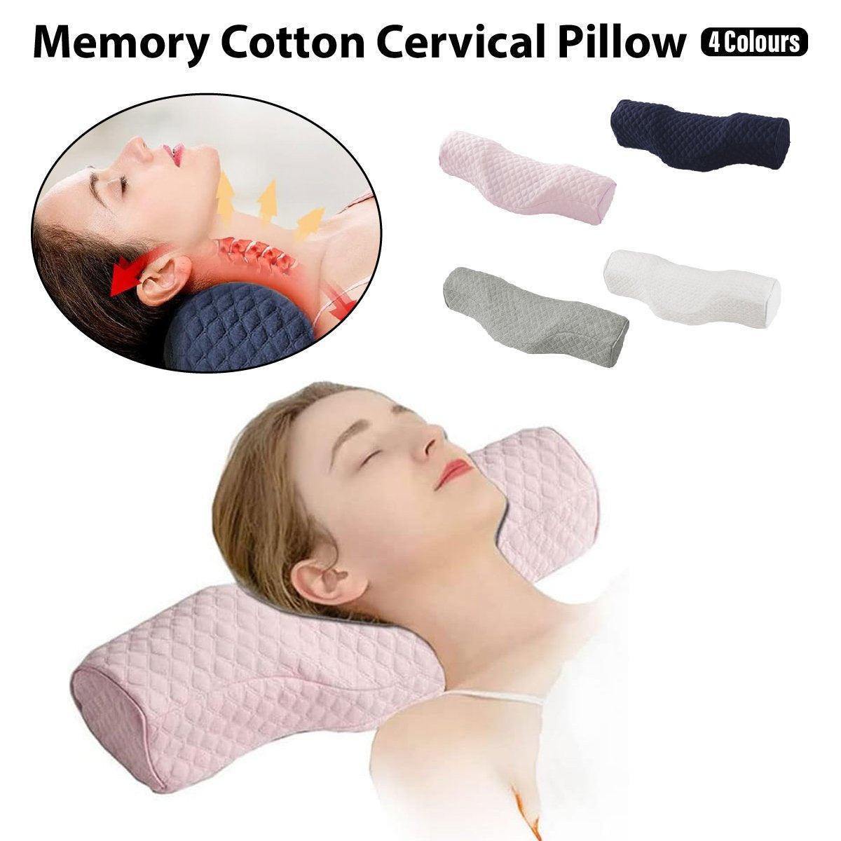 Contoured Memory Foam Neck Pillow in 4 Colours – Product View 17