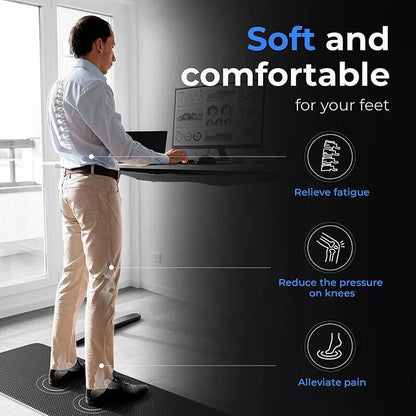 PVC Anti-Fatigue Kitchen Floor Mat Non-Slip Waterproof Cushion
