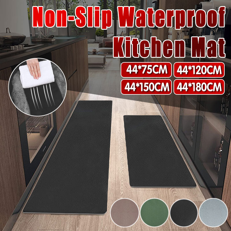 PVC Anti-Fatigue Kitchen Floor Mat Non-Slip Waterproof Cushion