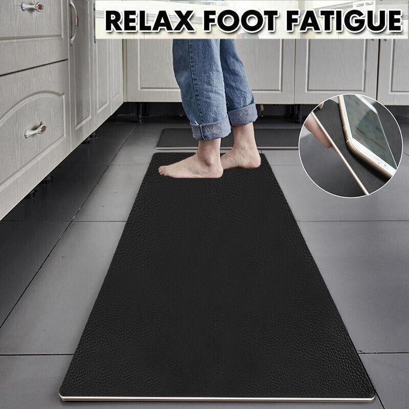 PVC Anti-Fatigue Kitchen Floor Mat Non-Slip Waterproof Cushion