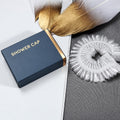 Custom branding reference – Landai Box Series – Shower Cap. Final design subject to quotation.