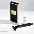 Custom branding reference – Lanrui Series – Shaving kit. Final design subject to quotation.