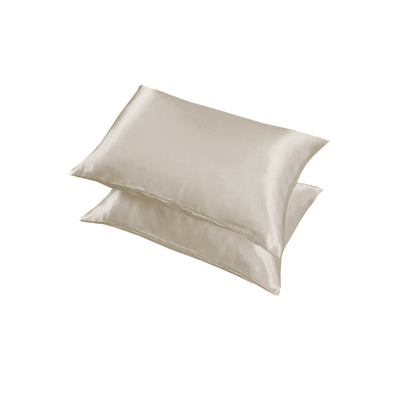 2X Satin Pillow Case Bedroom Pillowcase Cushion Covers Home Decor Luxury Slip AU