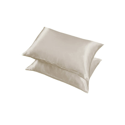 2X Satin Pillow Case Bedroom Pillowcase Cushion Covers Home Decor Luxury Slip AU