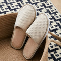 Custom branding reference – Mingyue Series – Matching slippers. Final design subject to quotation.