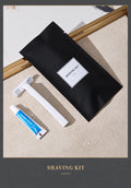 Custom branding reference – Modeng Series – Shaving kit. Final design subject to quotation.