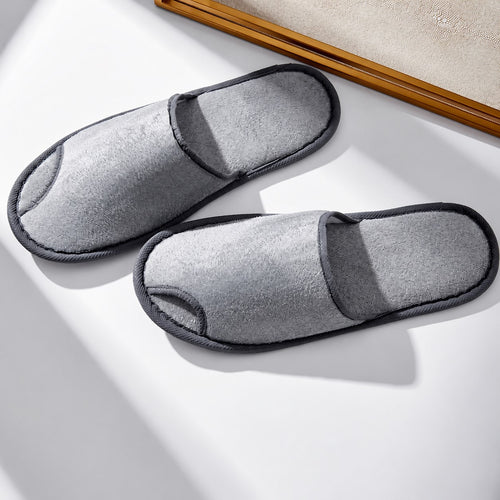 Custom Hotel Slippers – Moka – grey