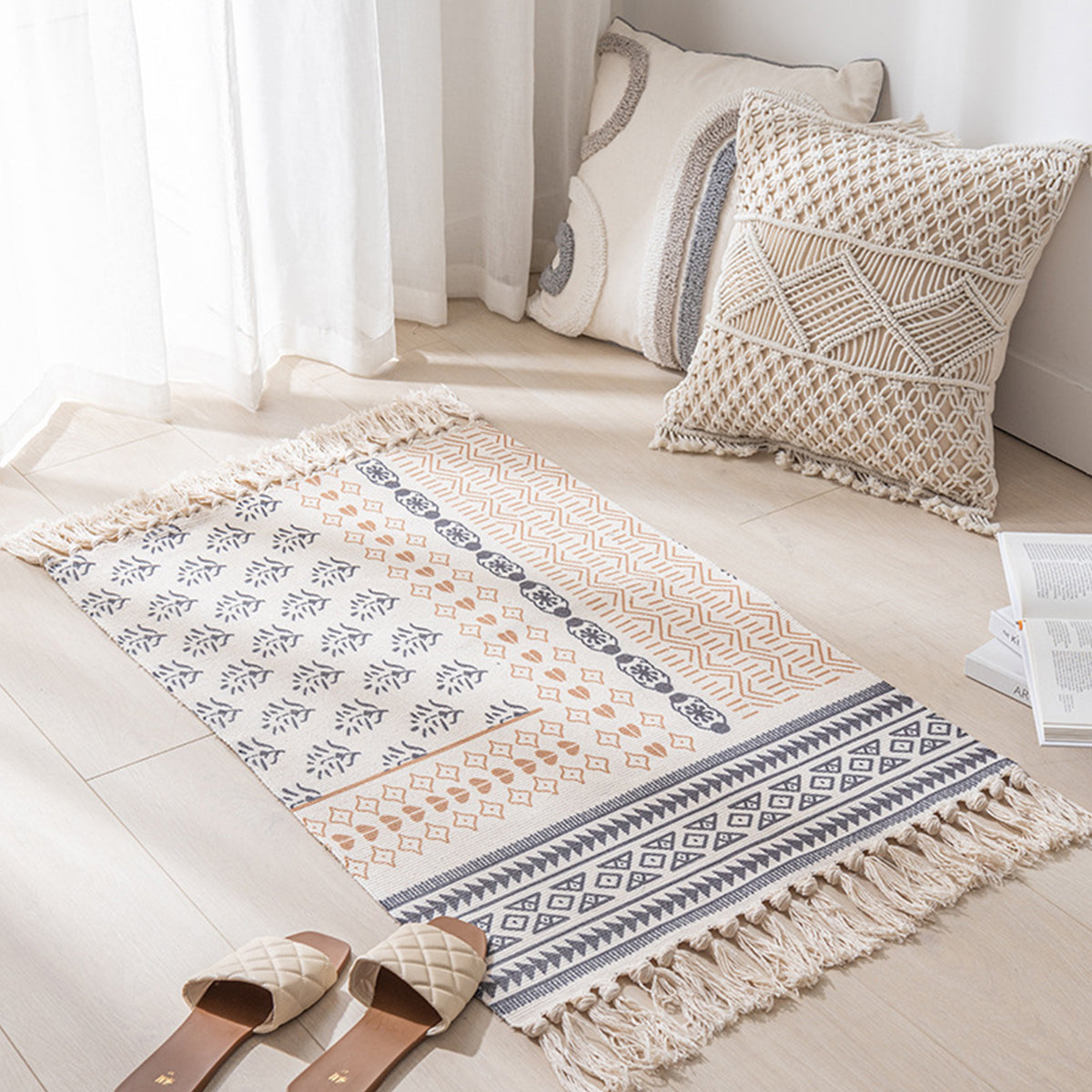 Carpet Simple Floor Mat Living Room Table Bedroom Decorative Soft Indoor Rug
