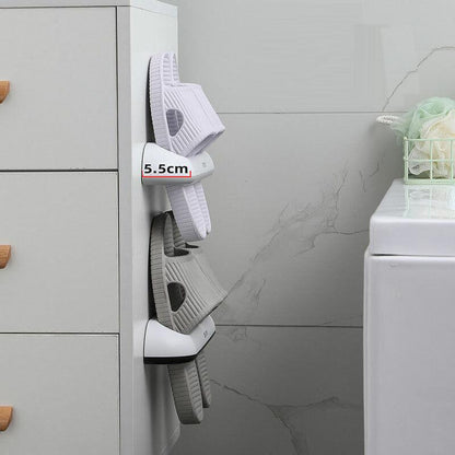 Wall-Mounted Bathroom Slipper Rack in 4 Options – Product View 8