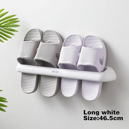 Wall-Mounted Bathroom Slipper Rack in 4 Options – Product View 6