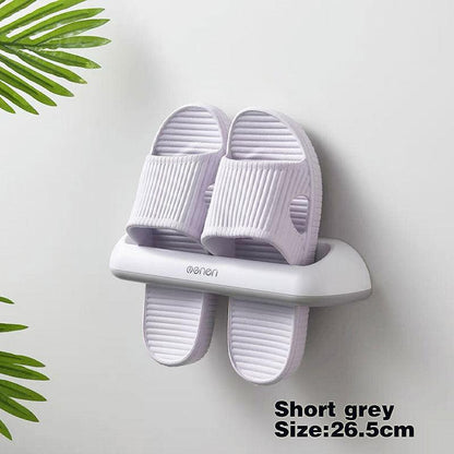 Wall-Mounted Bathroom Slipper Rack in 4 Options – Product View 7