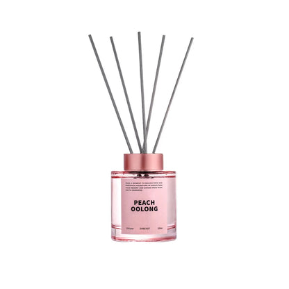 5 Pcs 120ml Scented Reed Diffuser Set Flame-Free Rattan