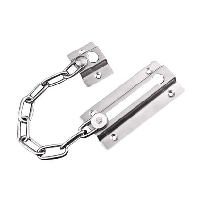 Stainless Steel Security Door Chain Lock Guard Latch Fastener
